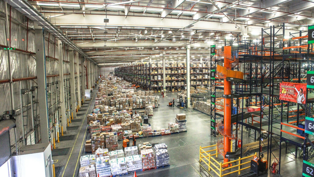 Alarm System in warehouse 